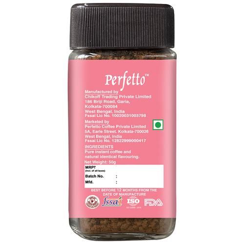 Perfetto Flavoured Instant Coffee - Fruity Berry, 50 g Jar-2.webp